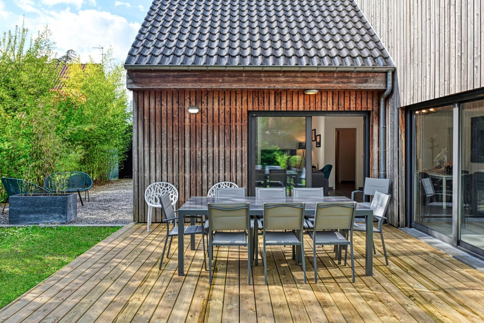 Villa Contemporaine 7 Minutes Du Centre De Lille Marcq-en-Baroeul Exteriör bild